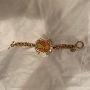 Ann Taylor rare find, bracelet with chain, costume jewelry, like new!